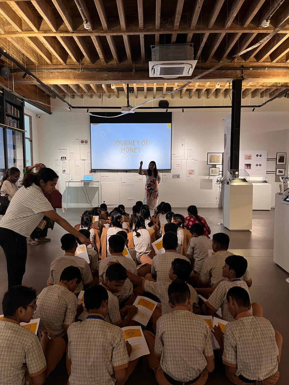 Sarmaya Museum — Journey of Money — live workshop