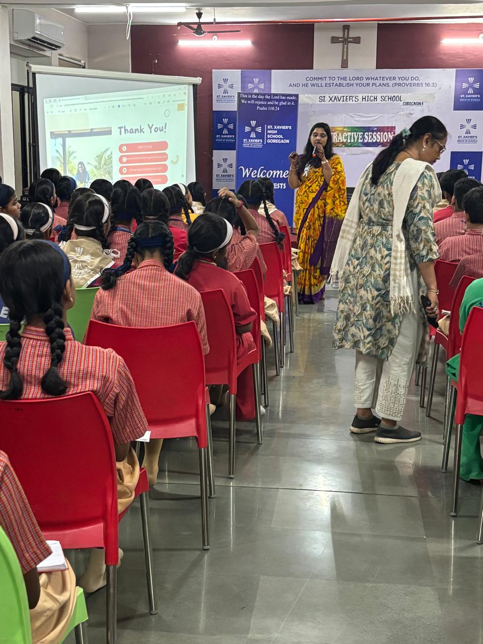 Ryan International School — Live workshop with students